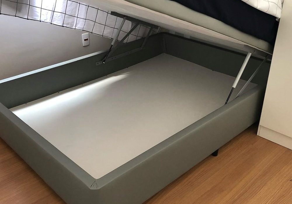 Cama box casal da Euro Colchões
